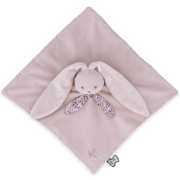 Doudou lapin Lapinoo Rose