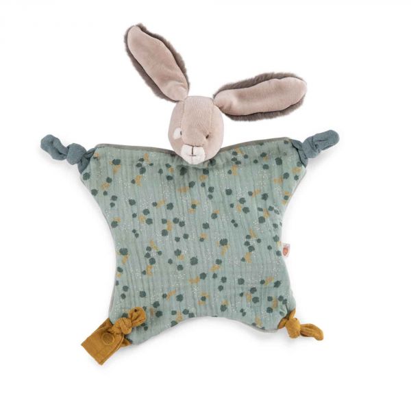 Doudou lapin Trois petits lapins - Sauge