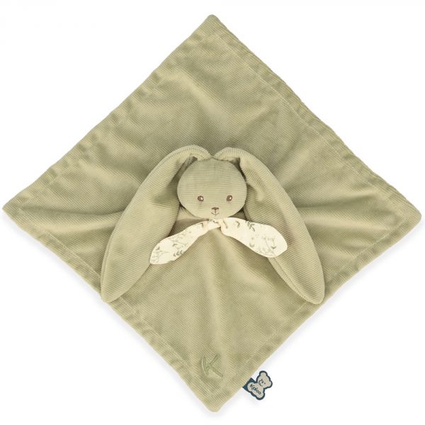 Doudou lapin Lapinoo Vert