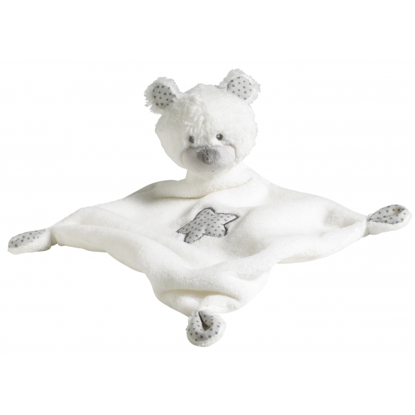 Doudou mouchoir plat Céleste