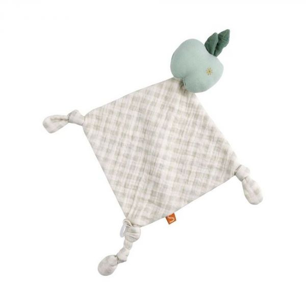 Doudou Plat Renard Sigikid 26 cm, Doudou Bébé Garçon Premier Age