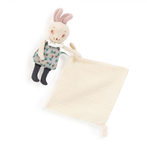 Doudou mouchoir Après la pluie - Souris