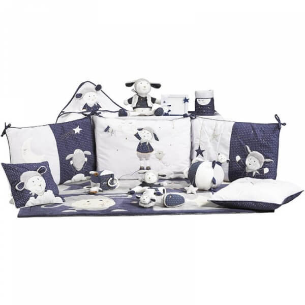 Doudou mouchoir plat Merlin