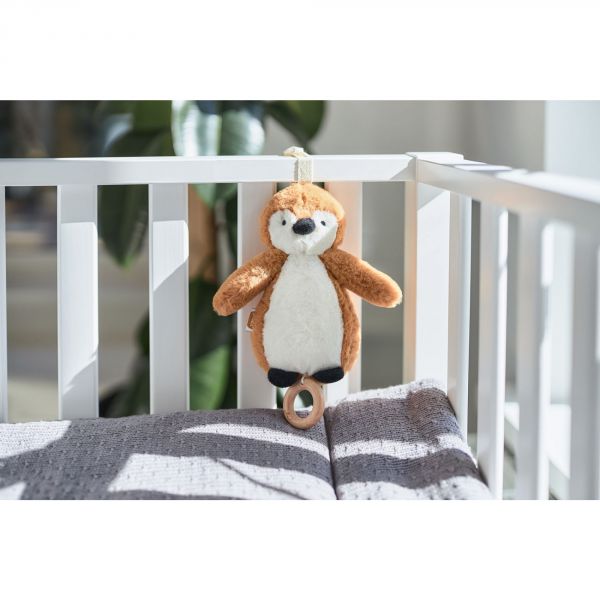 Peluche musicale Pingouin Caramel