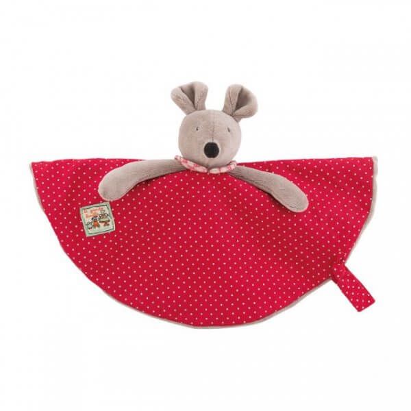 Doudou plat personnalisable La Grande Famille Souris