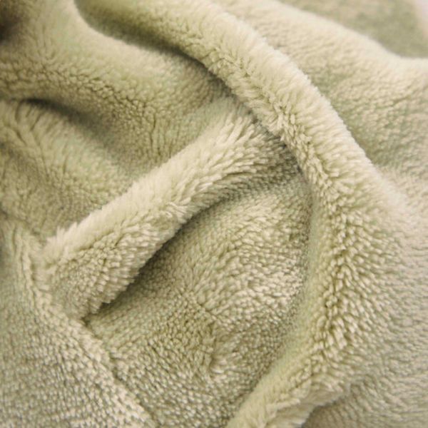Doudou plat ours vert 24 cm