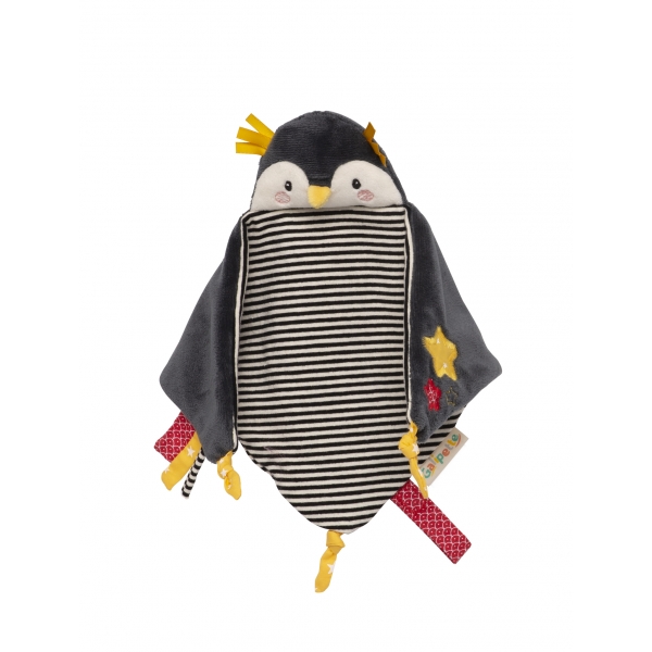 Doudou petit pingouin Les Nanouks