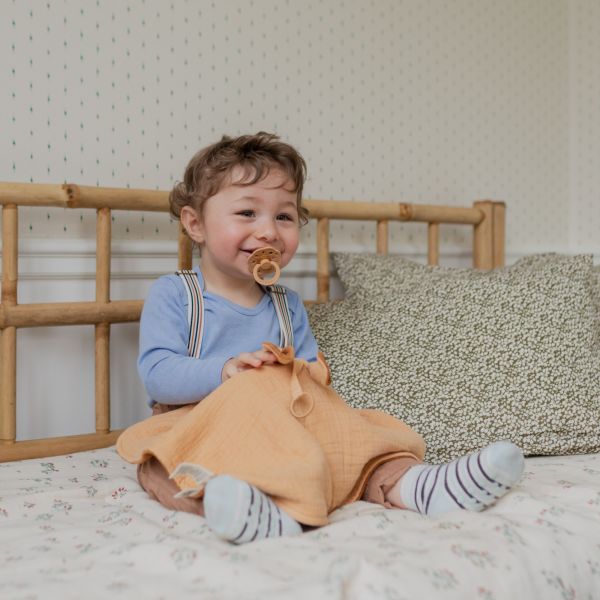 Doudou plat Kangourou Dusty Pink