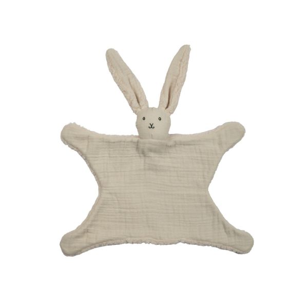 Doudou lapin Crème