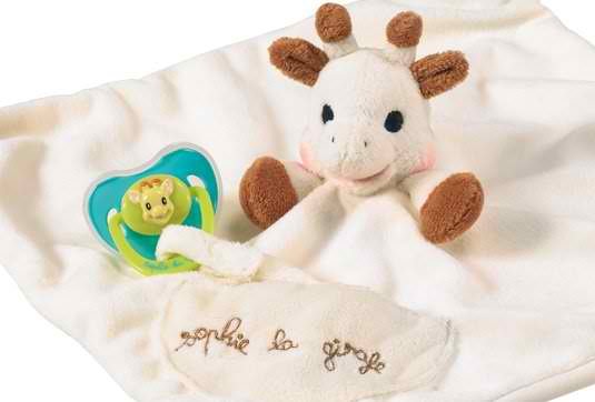 Doudou bébé Sophie la Girafe - Peluches et jouets en tissu