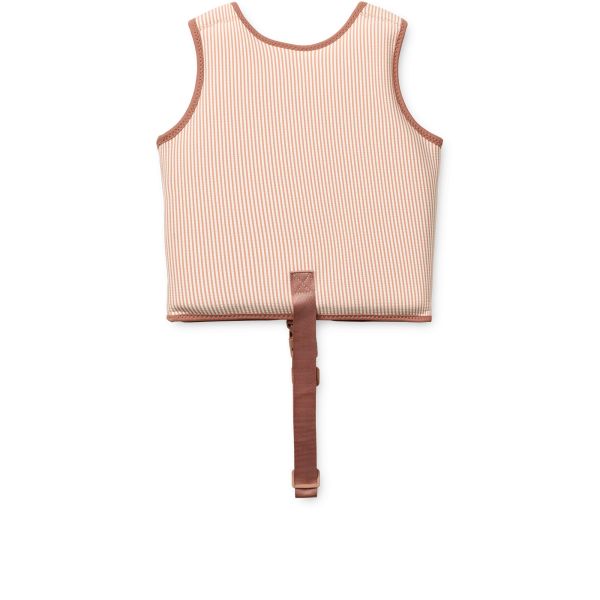 Gilet de natation enfant Dove Stripe Pale tuscany crème de la crème 2-3 ans