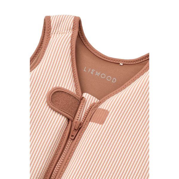 Gilet de natation enfant Dove Stripe Pale tuscany crème de la crème 2-3 ans