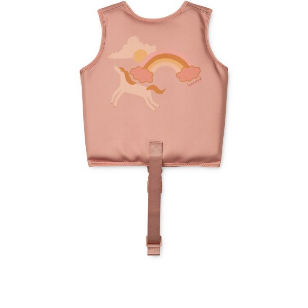 Gilet de natation Dove Dream Tuscany rose 2-3 ans