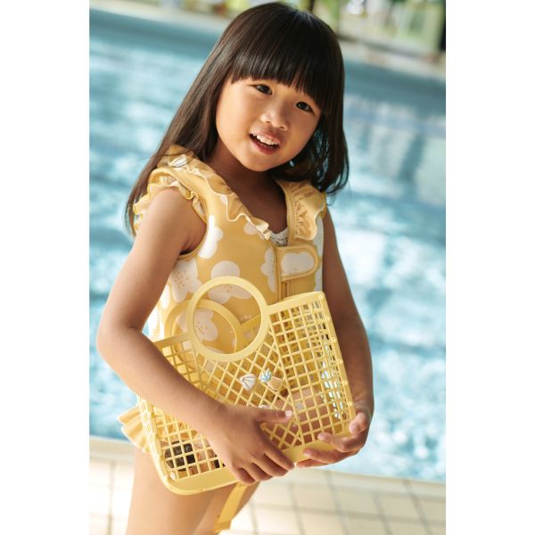 Gilet de natation enfant Dove Flower Lemon yellow 3-6 ans