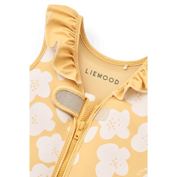 Gilet de natation enfant Dove Flower Lemon yellow 3-6 ans