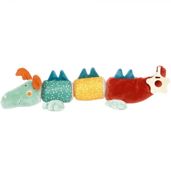 Peluche puzzle Dargon avec velcro