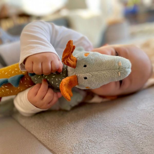 Peluche puzzle Dargon avec velcro