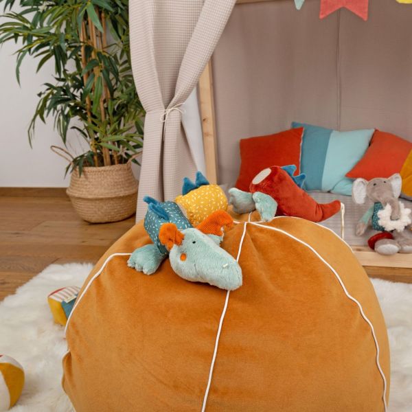 Peluche puzzle Dargon avec velcro