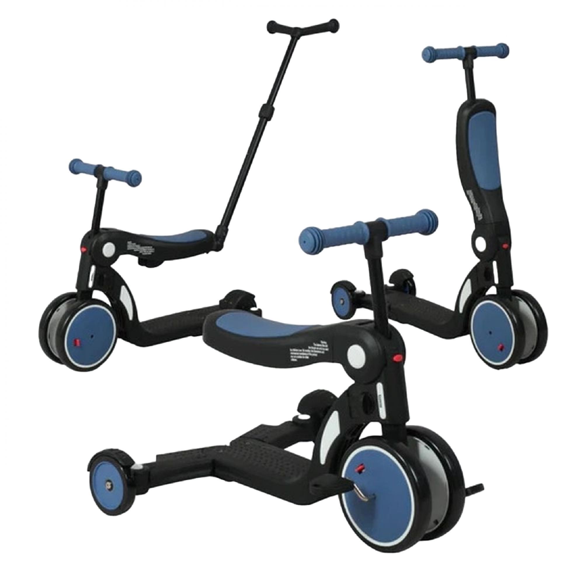 Scootizz,draisienne évolutive 5 en 1 avec barre de poussée adulte