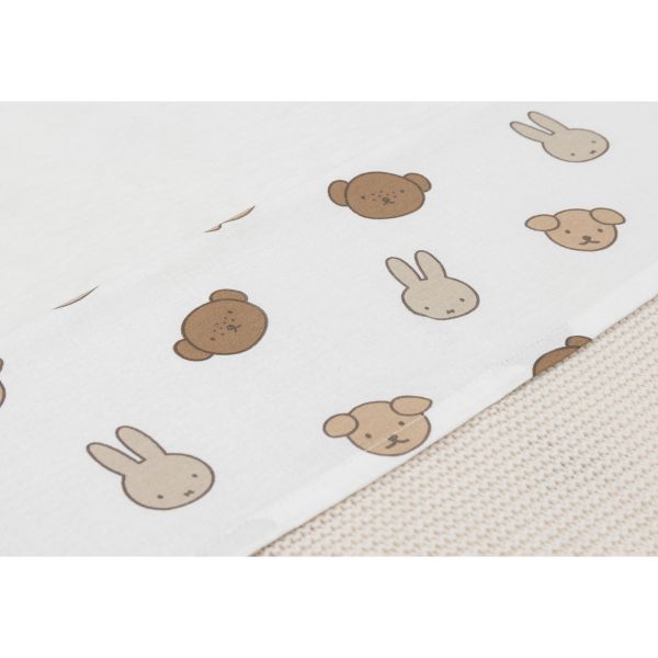 Drap lit bébé 120x150 cm Miffy and Friends