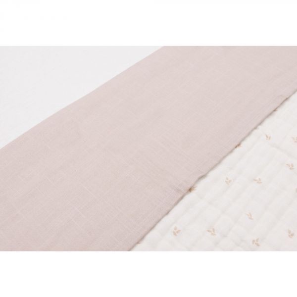 Drap berceau 75x100 cm Slub Nougat