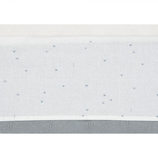 Drap berceau 75x100 cm Twinkling Sea Green