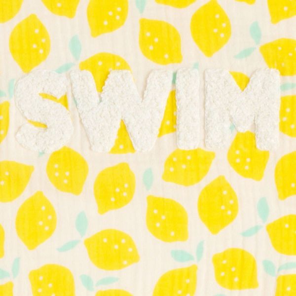 Drap de plage Citron