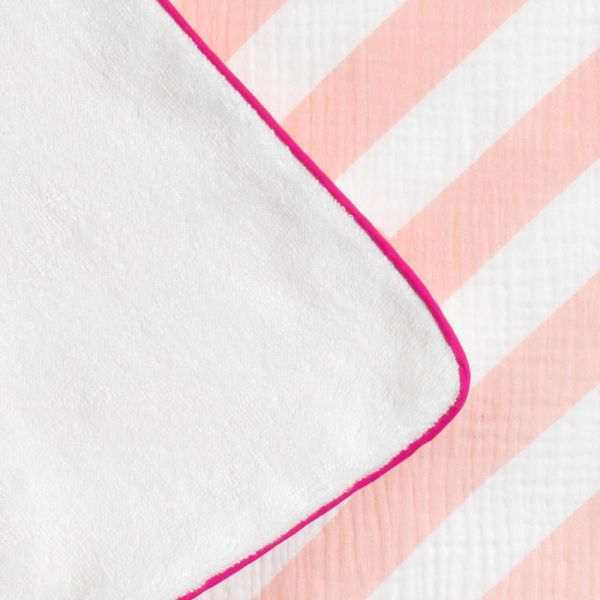 Drap de plage rose