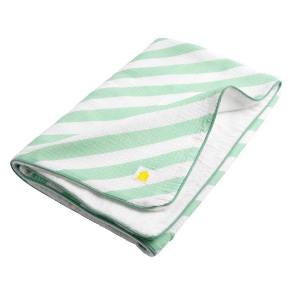 Drap de plage vert