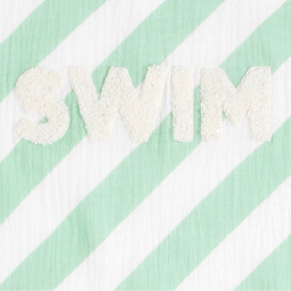 Drap de plage vert