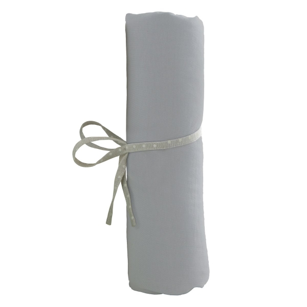 Drap housse 70x140 cm Gris