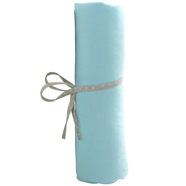 Drap housse 60x120 cm Turquoise