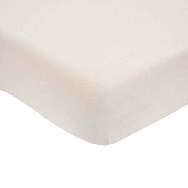 Drap housse Sable 60 x 120 cm