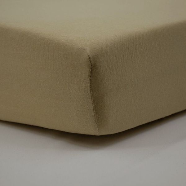 Drap housse Blé 60x120 cm Jersey