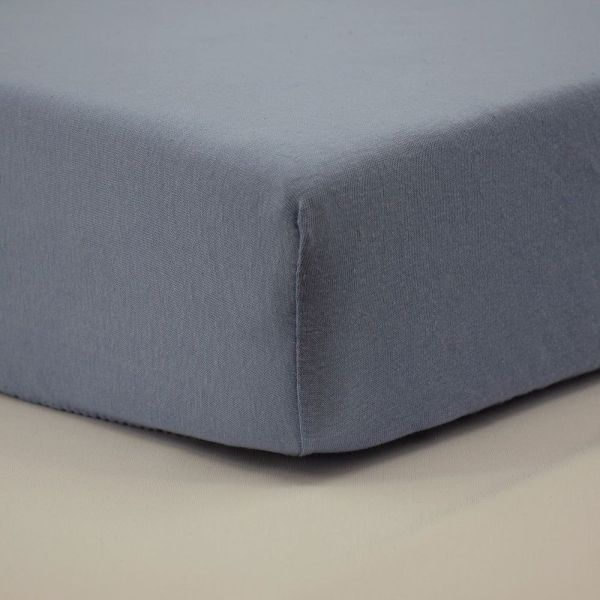 Drap housse 45x85 cm - Bleu layette