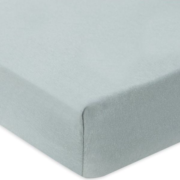 Drap housse Bleu vert 70x140 cm Jersey