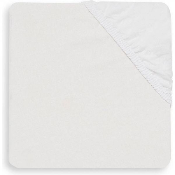Drap-housse en coton 40x80cm White