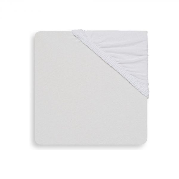 Drap housse 70x140 cm en Jersey White