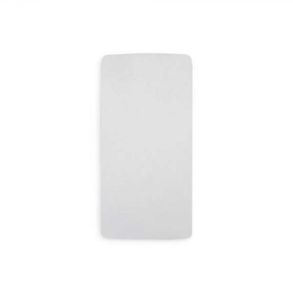 Drap housse 70x140 cm Jersey Blanc