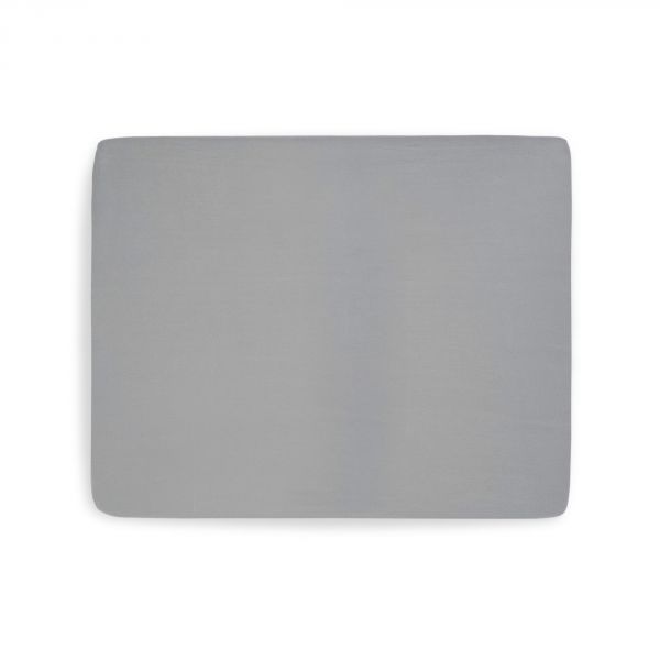 Drap housse 75x95 cm Jersey pour tapis de parc Storm Grey