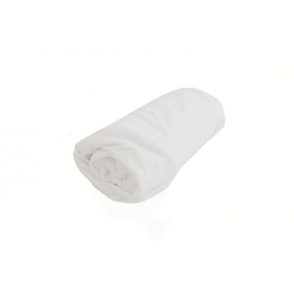 Drap housse imperméable 50x85 cm pour lit cododo blanc