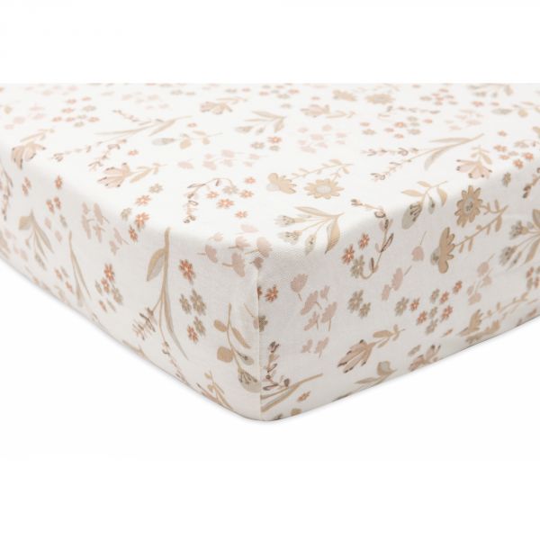 Drap housse berceau 40x80 cm Jersey Bloomy