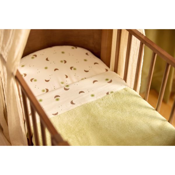Drap housse berceau 40x80 cm Jersey Over the Moon