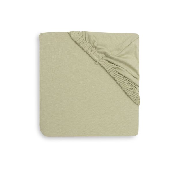 Drap housse berceau 40x80 cm Jersey Soft Matcha