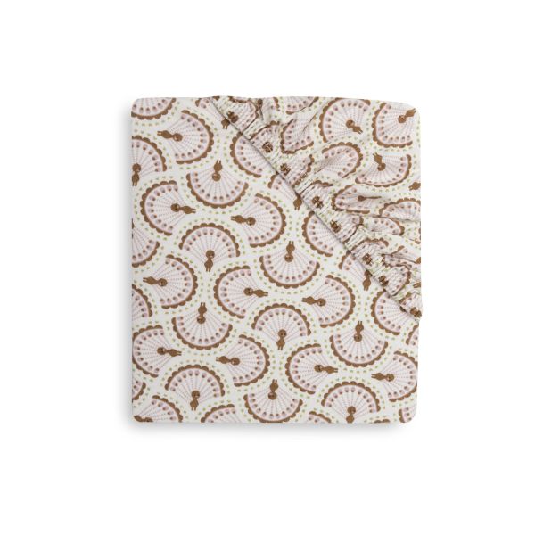 Drap housse berceau 40x80 cm Jersey Soft Plumes