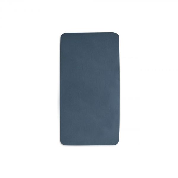 Lot de 2 draps housses 40x80 cm en Jersey Jeans Blue