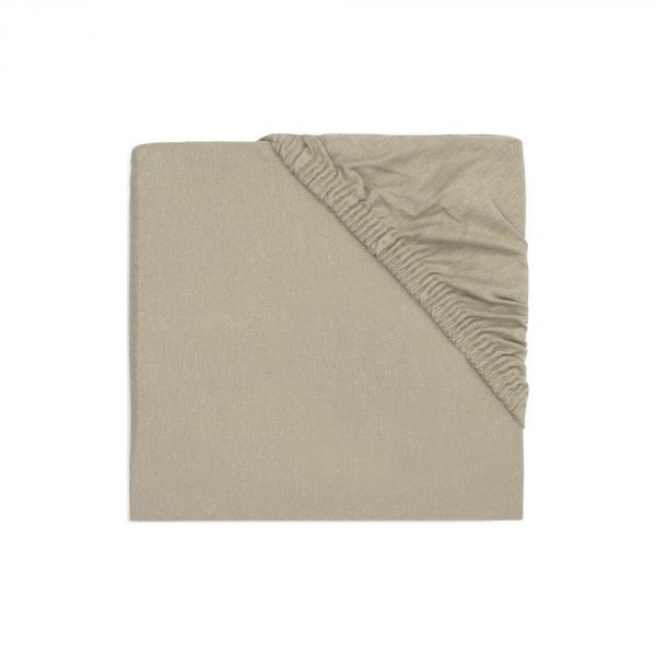 Drap-housse Jersey 40/50 x 80/90 cm Olive