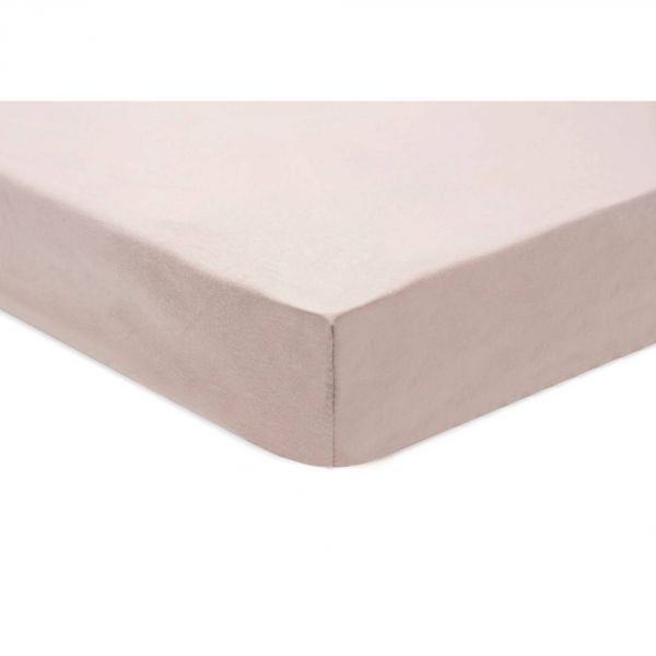 Lot de 2 draps housses Jersey 40/50 x 80/90 cm Wild Rose