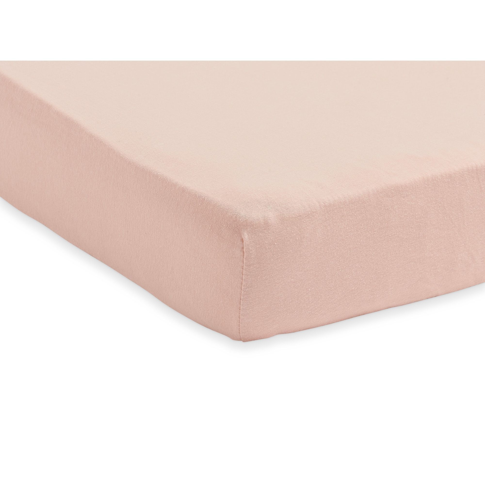 DRAP HOUSSE BERCEAU 40X80 CM ROSE