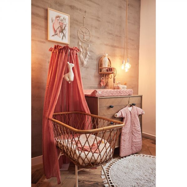Drap housse 40x80 cm en Jersey Rosewood